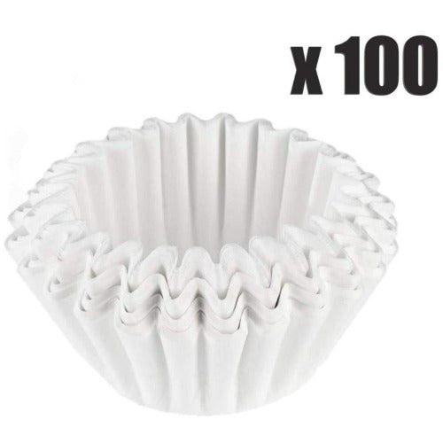 Find A Spare 100 x Paper Coffee Filters 200mm for Bravirol Technivorm Apollo Coffee Machines