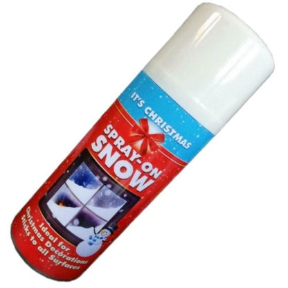 Snow Spray 200ml For Craft Projects Christmas Tree Windows Xmas Pack of 2