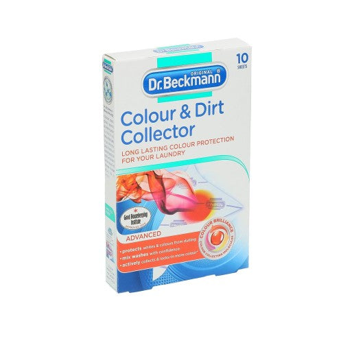 Dr Beckmann Colour and Dirt Collector (Pack of 10 Microfibre Sheets)