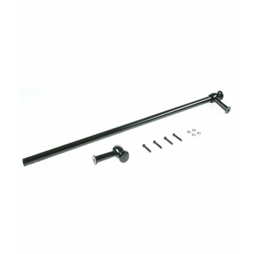 Universal Cooker/Oven Door Handle Cut To Size Towel Rail Type 600mm Black