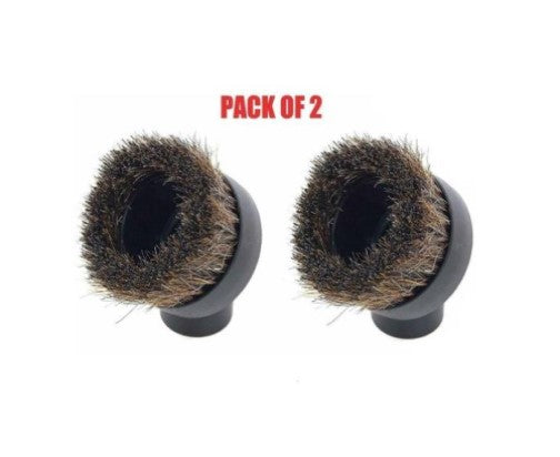 2 Round Soft Dusting Brush Kits For Numatic Henry Harry