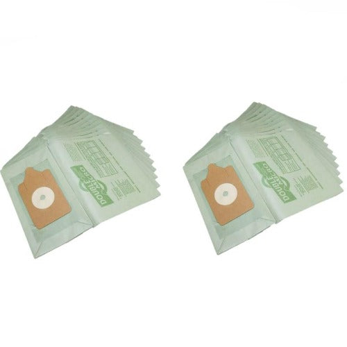 20 Double Layer Paper Dust Bags for Numatic Henry Hetty Hoover