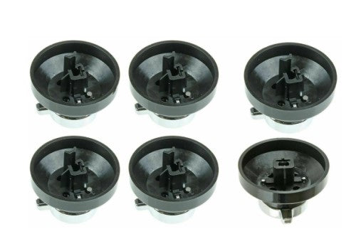 6 x STOVES Gas Hob Oven Cooker Knobs Flame Control Switch & Cooker Switch Genuine