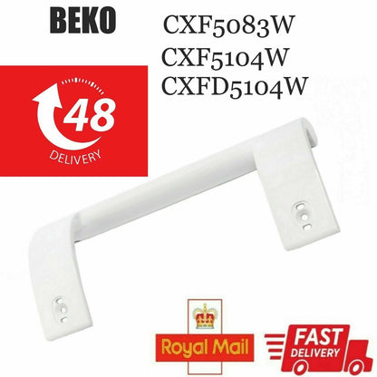 Genuine Beko Fridge Freezer White Door Handle CXF5083W CXF5104W CXFD5104W