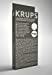 Pack of 10 Krups 8000032496 XS 3000 XS3000 Cleaning Tablets, Plastic