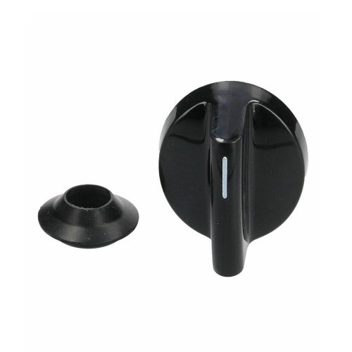 Black Cooker Control Knob & Seal For Miele KM371G KM391G KM371G KM363G KM520 KM523 KM363G  KM520 KM361G Oven Cookers