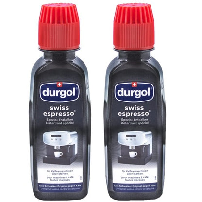 2 x Dolce Gusto Durgol Espresso Special Liquid Decalcifier