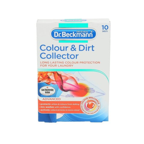 Dr Beckmann Colour and Dirt Collector (Pack of 10 Microfibre Sheets)