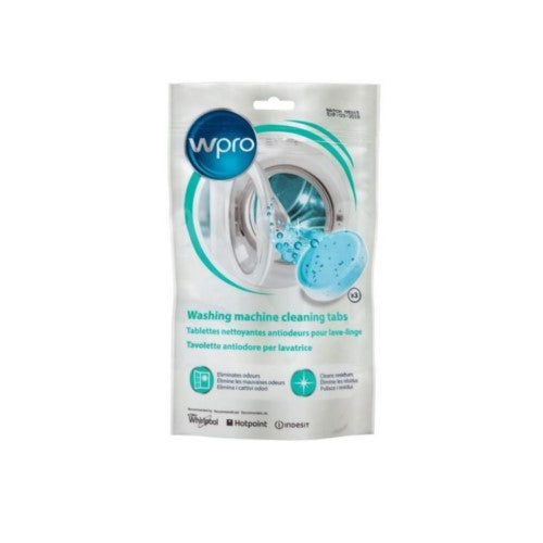 Wpro AFR301 C00376307 Powerfresh Washer Odour Prevention Tab, Set of 3